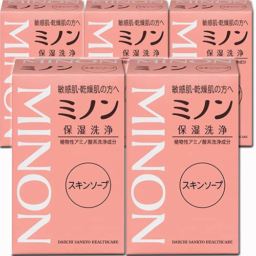 【第一三共ヘルスケア】ミノン スキンソープ ８０ｇ ×５個セット