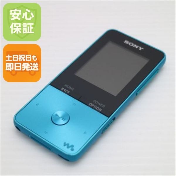 超美品 NW-S313 ブルー SONY 91