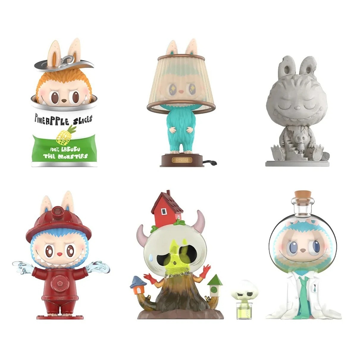 公式正規品POP MART LABUBU THE MONSTERS Almost Hidden シリーズ ガチャポン ブラインドボックス フィギュアモデル サプライズギフト