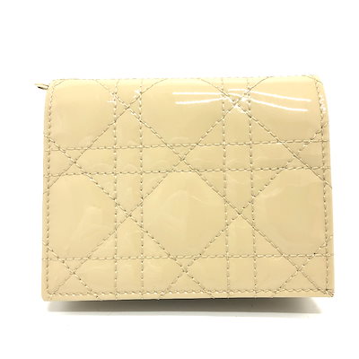 2つ折り財布 レディディオール LADY DIOR カナージュ ミニ