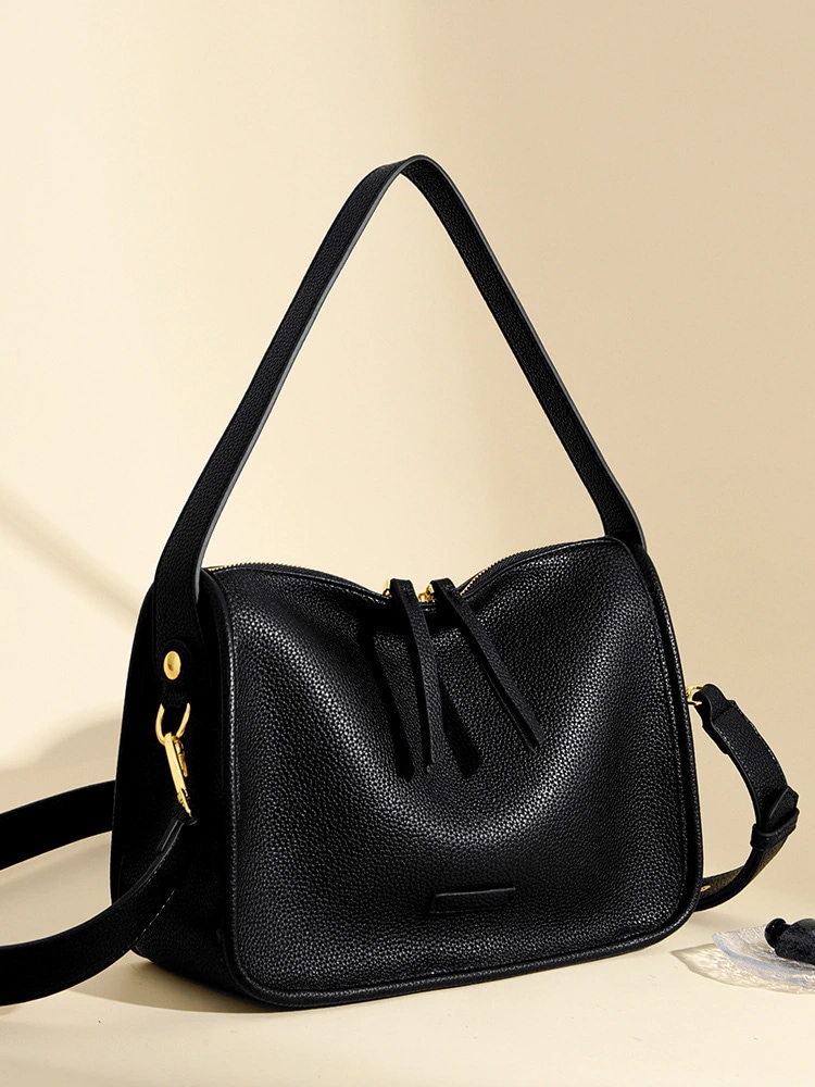 本革 脇下バッグ 高級感 かたかた掛け ショルダーバッグ 牛革 手提げバッグ スマホポーチ 大容量トートバッグ