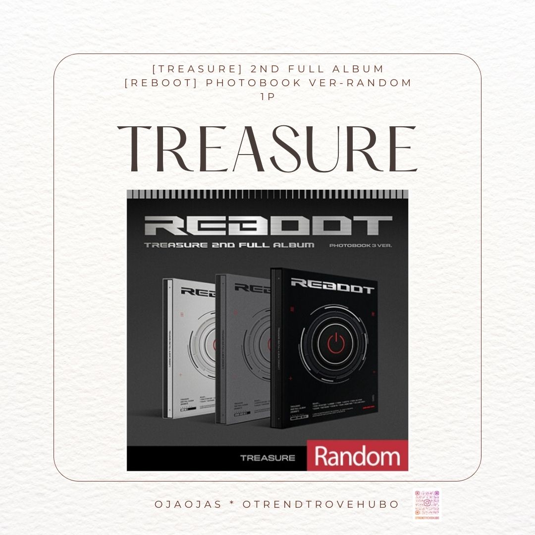[TREASURE] 2ND FULL ALBUM [REBOOT] PHOTOBOOK VER-Random 1p 5,187円