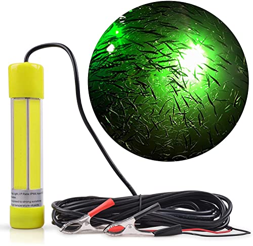 色：グリーン 集魚灯 led水中集魚灯 集魚ライト 20W 12v 24v兼用 高光度120LEDs