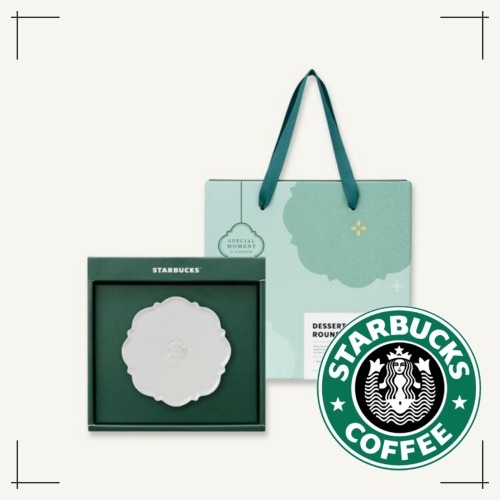 STARBUCKS公式 プレート selfless round dessert plate