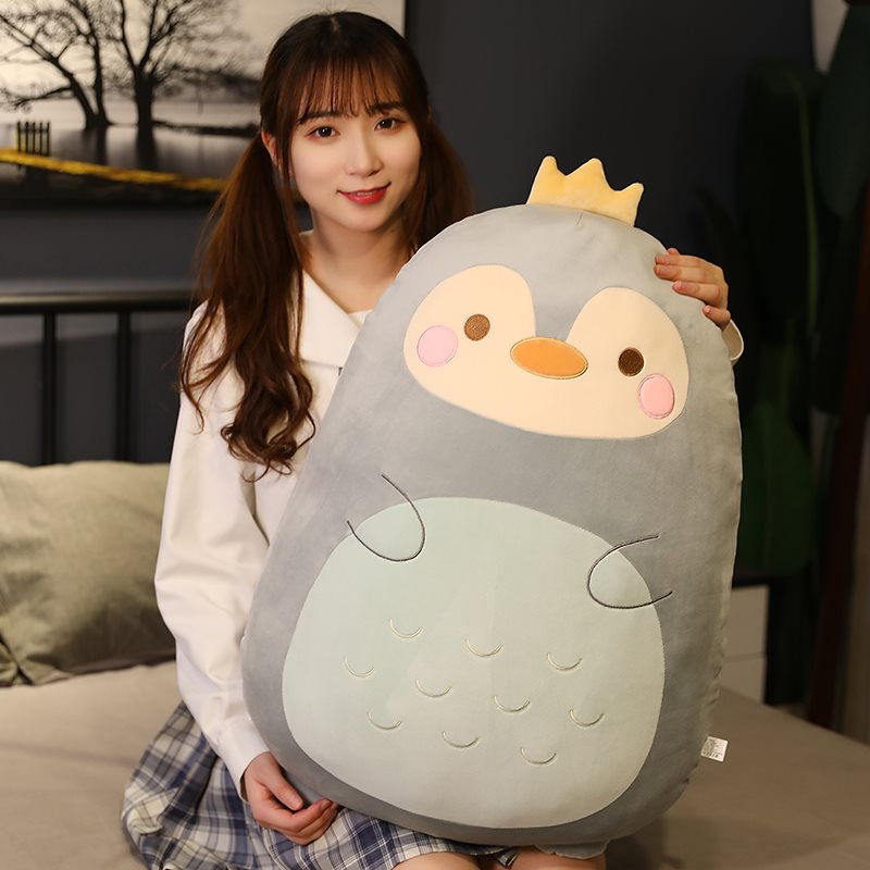 Qoo10] もちもち 小動物抱き枕 恐竜 ペンギン