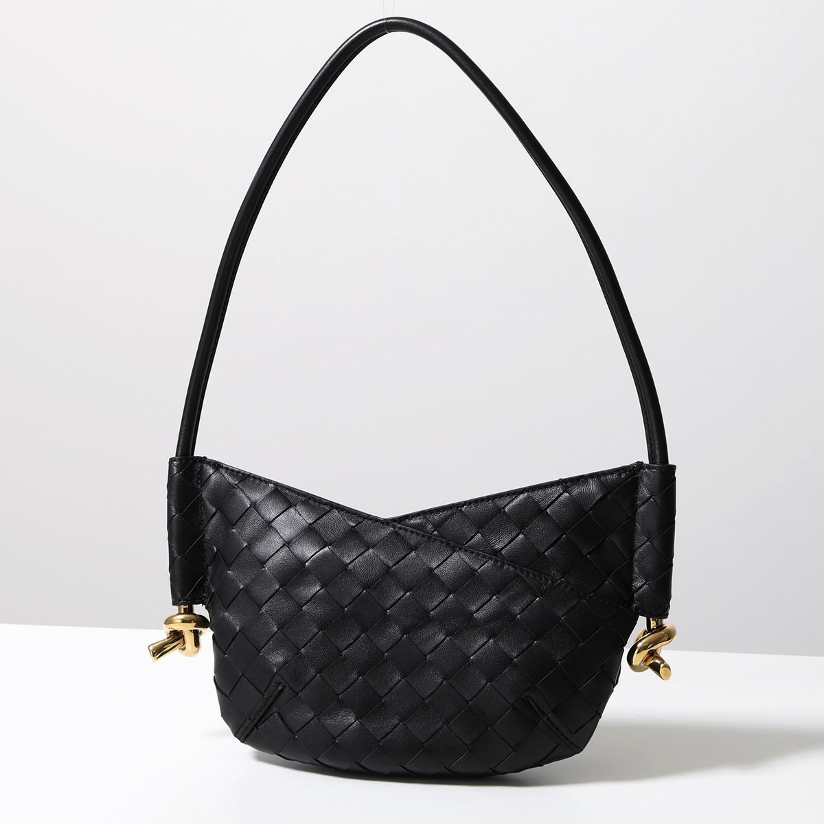 BOTTEGA VENETA ボッテガヴェネタ ハンドバッグ SOLSTICE ベビー ソルスティス 796378 VCPP1 イントレチャート 鞄 796378VCPP11019