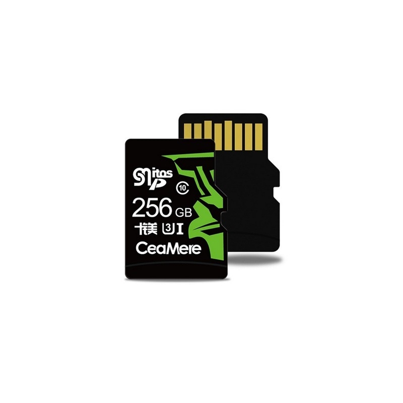 MicroSDカード 256GB UHS-I V30 超高速最大90MB/sec 3D MLC NAND採用 ASチップ SDカード変換アダプタ USBカードリーダー付き 1年保証 KM