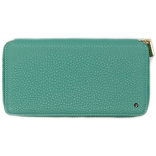 RIE SIDE ラウンドウォレット SLIM エメラルド