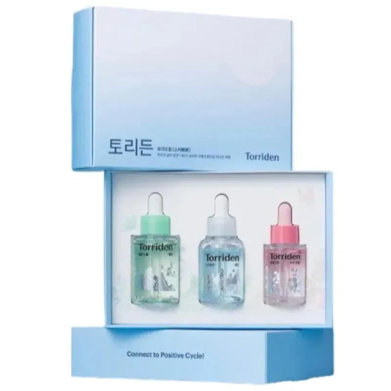 [25SS/新作] トリドウォン 限定企画セット(ダイブインセラム 30ml+バランスフルセラム 30ml+セルメージング毛穴ハリアンプル 20ml)