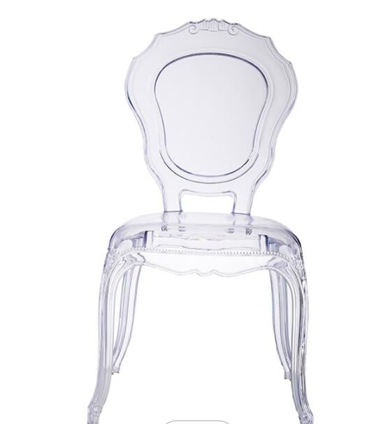 クリスタル透明アクリルクリアプリンセスウェディングチェア