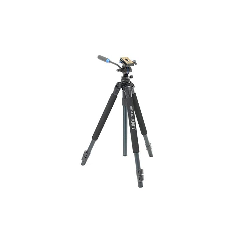 再入荷】 340 アルティム 三脚 SLIK Video 高精度ビデオ雲台「SVH-500」 23.4mmAMT合金パイプ レバーロック式 4段 三脚  - flaviogimenis.com.br