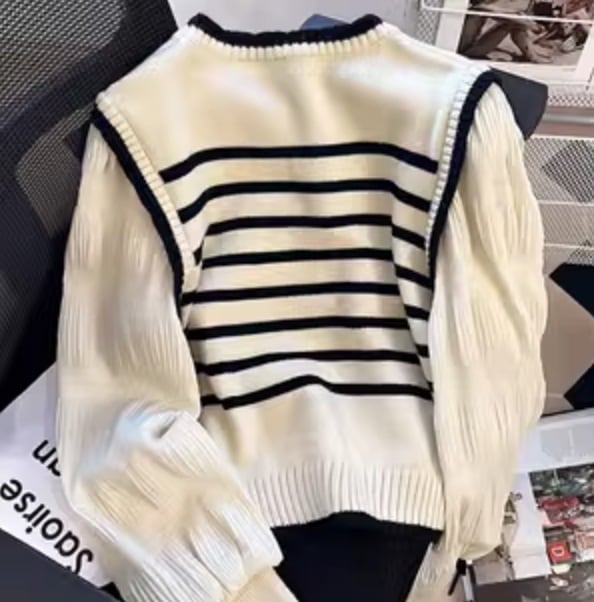 トップス シャツ ブラウス カットソー ニットソー セーター 袖あり 長袖 かわいい 大人可愛い きれいめ シンプル カジュアル 大人 上品 おしゃれ お洒落 かっこいい レトロ 大人女子 こなれ感 4,775円