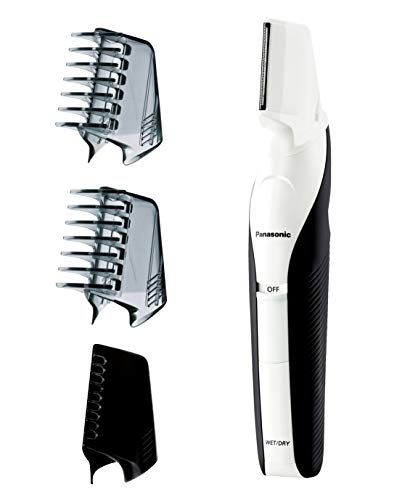 パナソニック ボディトリマー* ボディシェーバー VIO対応 お風呂剃り可 メンズ 白 ER-GK6