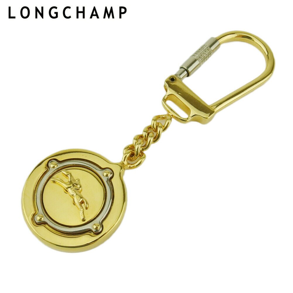 キーホルダー キーリング チャーム ホースマーク レディース メンズ ゴールド シルバー 中古