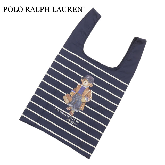 ポロ ラルフローレン POLO RALPH LAUREN Border Shopping Bag ボーダー ショッピングバッグ 277-005996-017