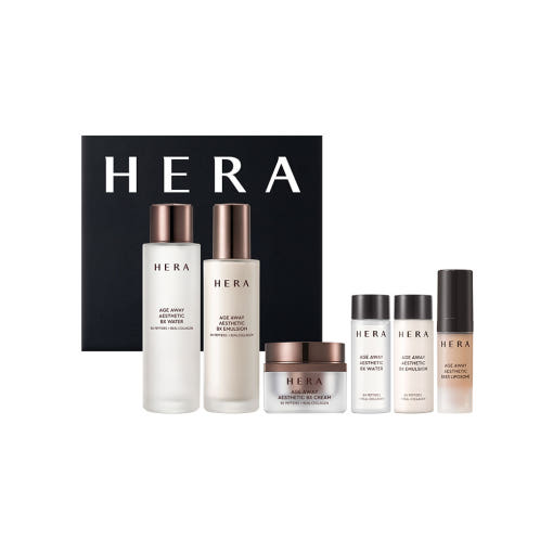 エイジアウェイエステティック3点セット (Toner 150ml + Emulsion 120ml + Cream 25ml) ::コラーゲニック / エステティック / タイプ - 光沢