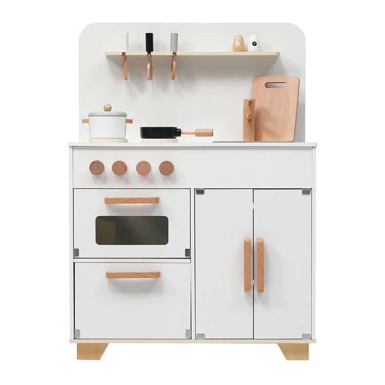 【翌日発送】おままごと キッチン 木製 付属品付き ままごとセット 誕生日 台所 知育玩具 子供用 子供 収納