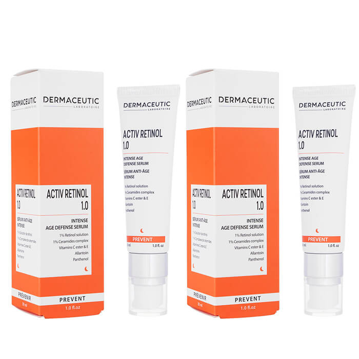 アクティブレチノール1.0 30ml 2本 ダーマシューティック Dermaceutic Activ Retinol 1.0 美容液 セラム パラベンフリー 無香料 海外直送
