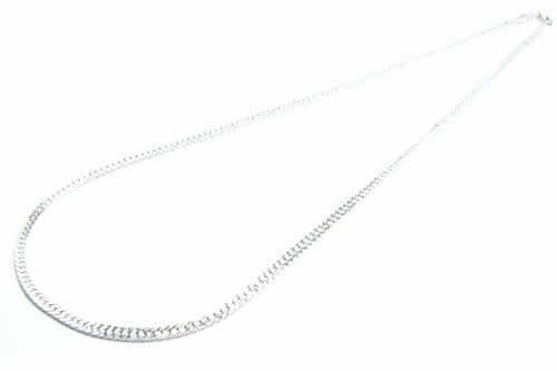 喜平ネックレスチェーン（M）長さ43cm 太さ3mm シルバー925 本物の銀 高級 アクセサリー ジュエリー 首飾り プレゼント 男性 女性 定番 人気 キヘイ 短い sn-00-0005-43