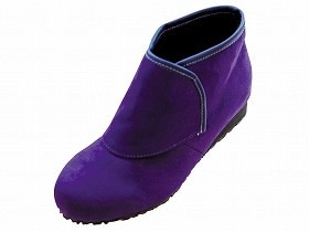 ウェルファン 防寒ブーツ リシェス 防滑ソール 婦人用 パープル LL