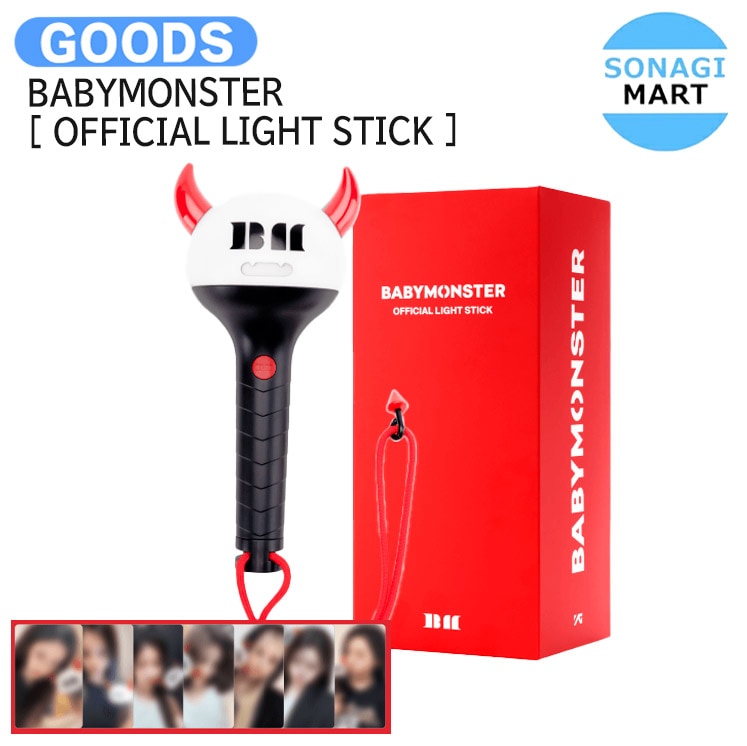 国内発送 [フォトカード付] BABYMONSTER [ OFFICIAL LIGHT STICK ] / 公式グッズ / 予約商品