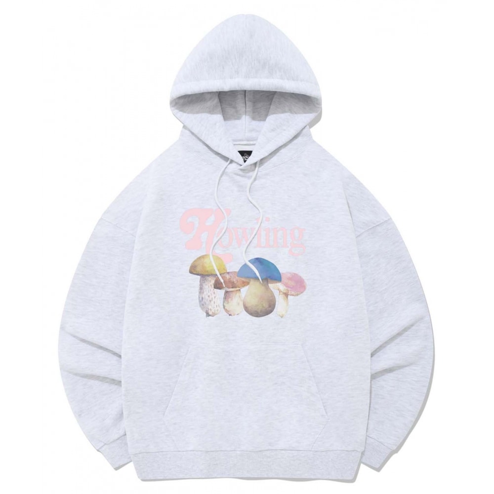 レトリーバークラブ マッシュルーム パーカー [メランジグレー]