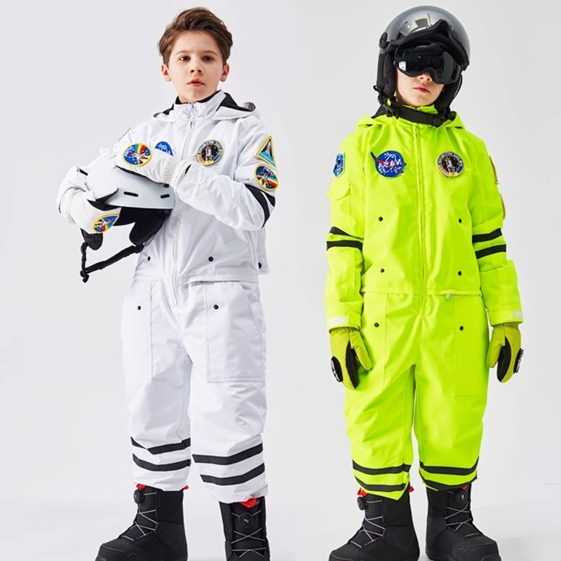 スノーボードウェア 2025 上下セット 子供 キッズ つなぎオールインワン パンツ アウター スウェット セットアップ スキーウェア スノボウェア スノーウェア韓国風 男の子 女の子