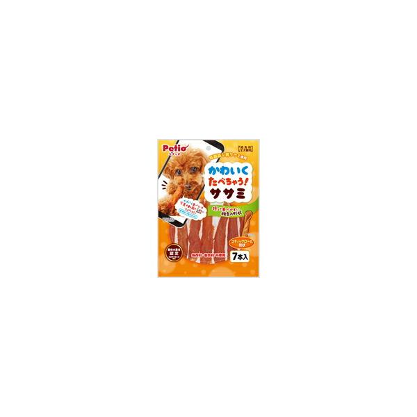 【1ケース】【お取り寄せ対象品】ペティオ かわいくたべちゃう！ササミ(7本入) *30個