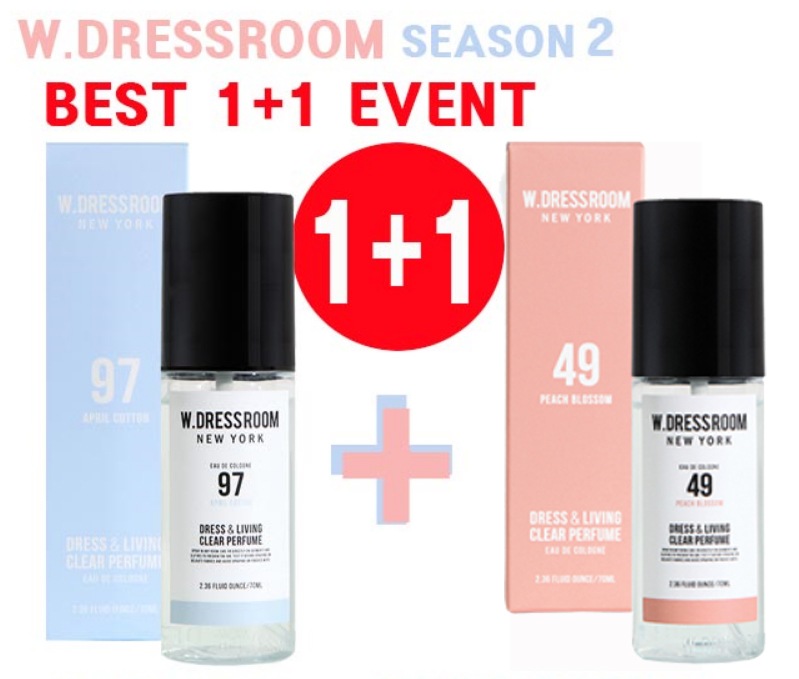 Qoo10 韓国コスメ 香水 W Dressroom Season2新 99 9 の抗菌脱臭効果 1 1 W 香水