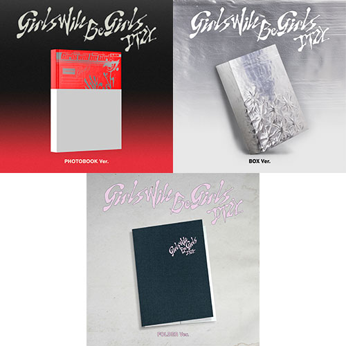 【イベント】【セット3種】 ITZY - Girls Will Be Girls (Photobook+Box+Folder Ver.) + WITHMUU PHOTOCARD 5,442円