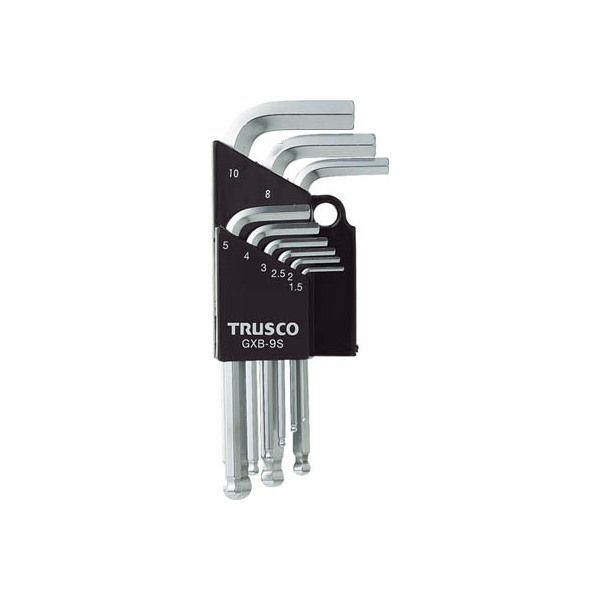 GXB-9S ボールポイント六角棒レンチセット 9本組 メーカー直送