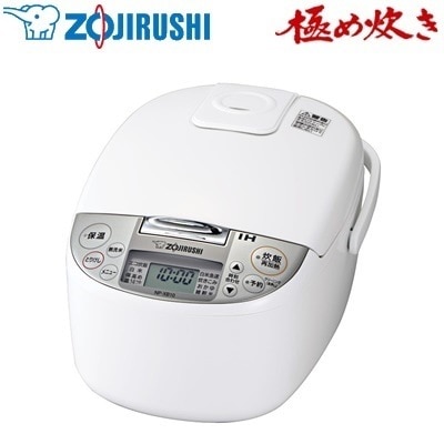象印 5.5合炊き 炊飯器 IH炊飯ジャー 極め炊き 黒まる厚釜 NP-XB10-WA ホワイト【送料無料】