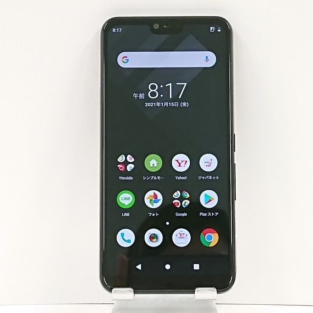 arrows J 901FJ Y!mobile ブラック 送料無料 本体 c02724 【中古】