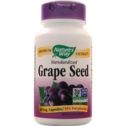 NATURE S WAY社　ブドウ種子標準化エキス　60カプセル