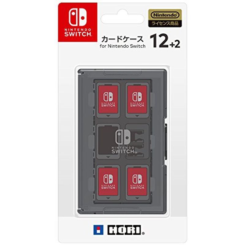 Nintendo 期間限定送料無料 【予約販売】本 Switch対応カードケース12+2 for Switch ブラ