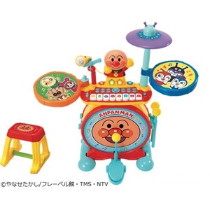 ジョイパレット アンパンマン ノリノリライブ BIG電子ドラム＆キーボード それいけ！　アンパンマン APBIGデンシドラムキーボード