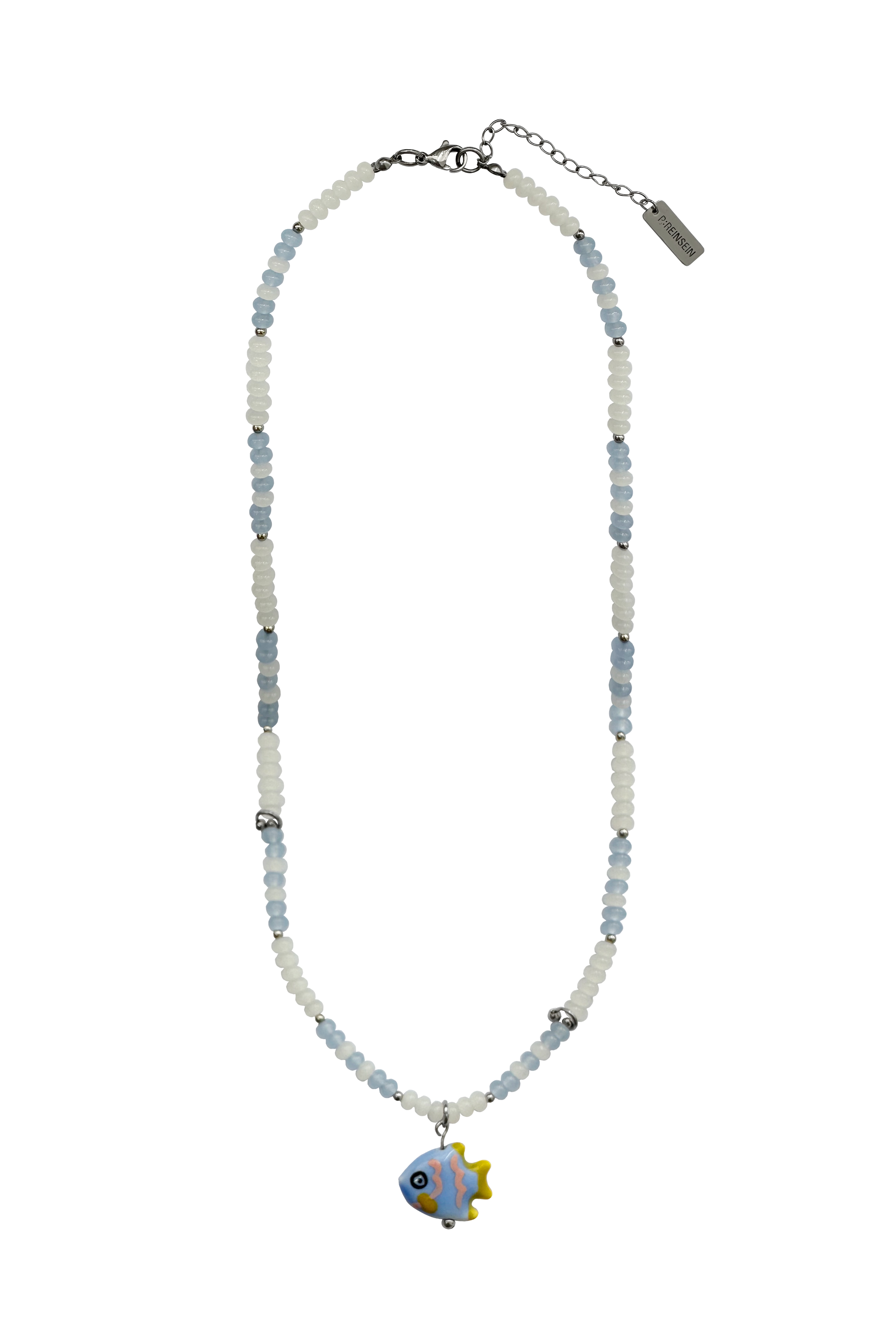 BAEKHO 着用] 바다 세라믹 열대어 네크리스