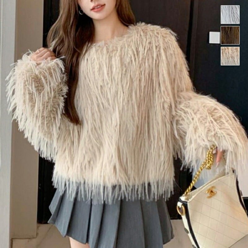 【短納期】ジャケット レディース 秋冬 着痩せ 体型カバー 長袖 ハイネック 肌触しっとり セーター カジュアル 大きいサイズ 保温性 暖かい オフィス 事務服 OL M L