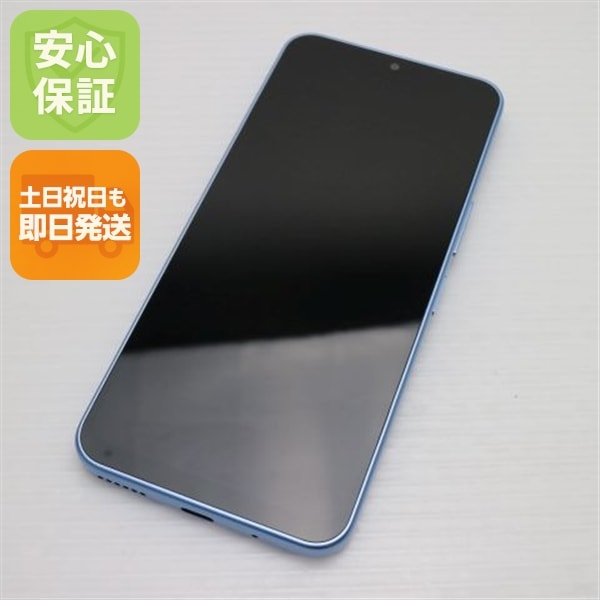 新品同様 Y!mobile Libero 5G IV A302ZT ブルー スマホ ZTE 即日発送 土日祝発送OK 93