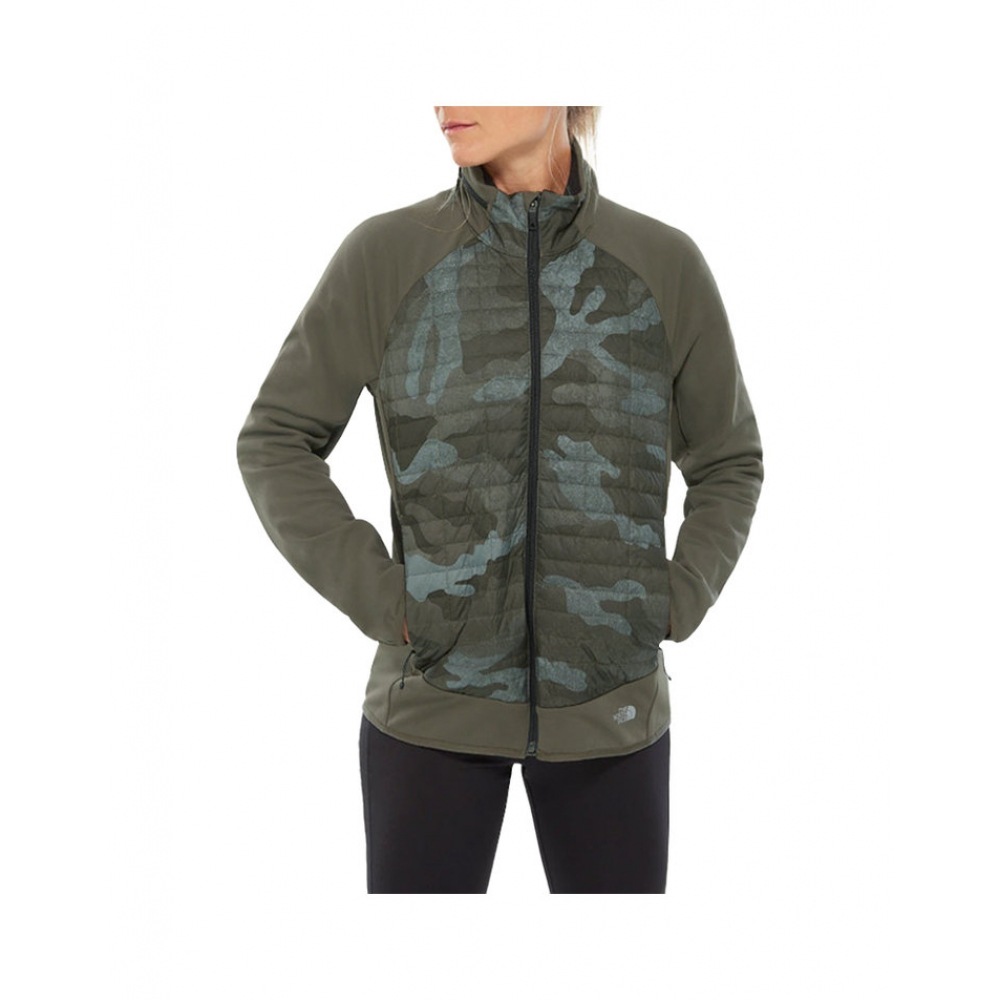 NORTH FACE レディースサーモボールハイブリッドジップアップジャケット