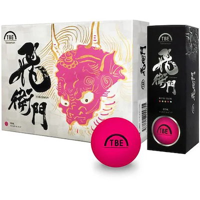 他サイト： リーダーメディアテクノ T-2BMP マットボール 飛衛門 12球入 ピンクの商品画像