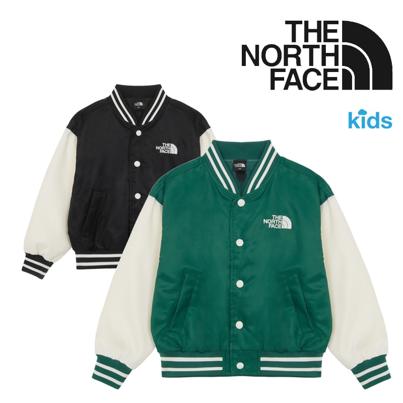 [NJ3BR05] KS SCHOOLDAY JACKET 通学も週末おでかけも可愛く決まる軽やか配色スリーブキッズスタジャン柔らか裏地とリブで動きやすい春秋ライトアウター110から160