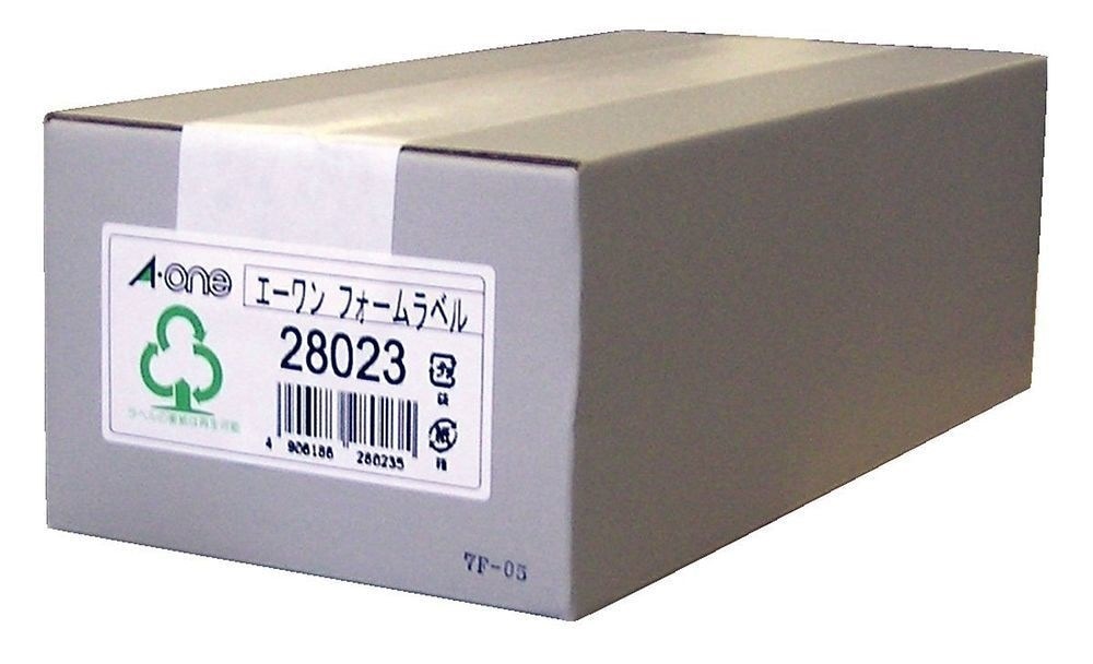 コンピュータフォームラベル 6面 500枚 28023