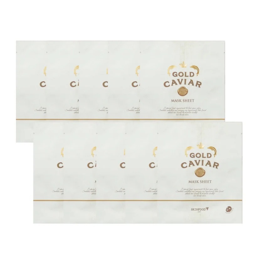 ゴールドキャビア EXマスクパック10枚/韓国化粧品