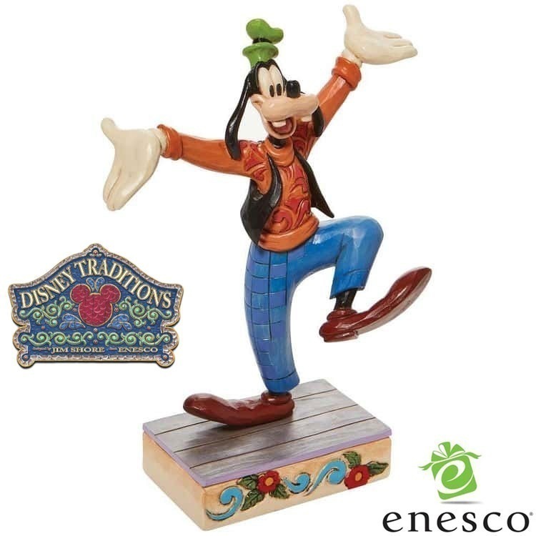enesco(エネスコ) Disney Traditions グーフィー セレブレーション ディズニー フィギュア コレクション 人気 ブランド ギフト クリスマス 贈り物 プレゼントに最適