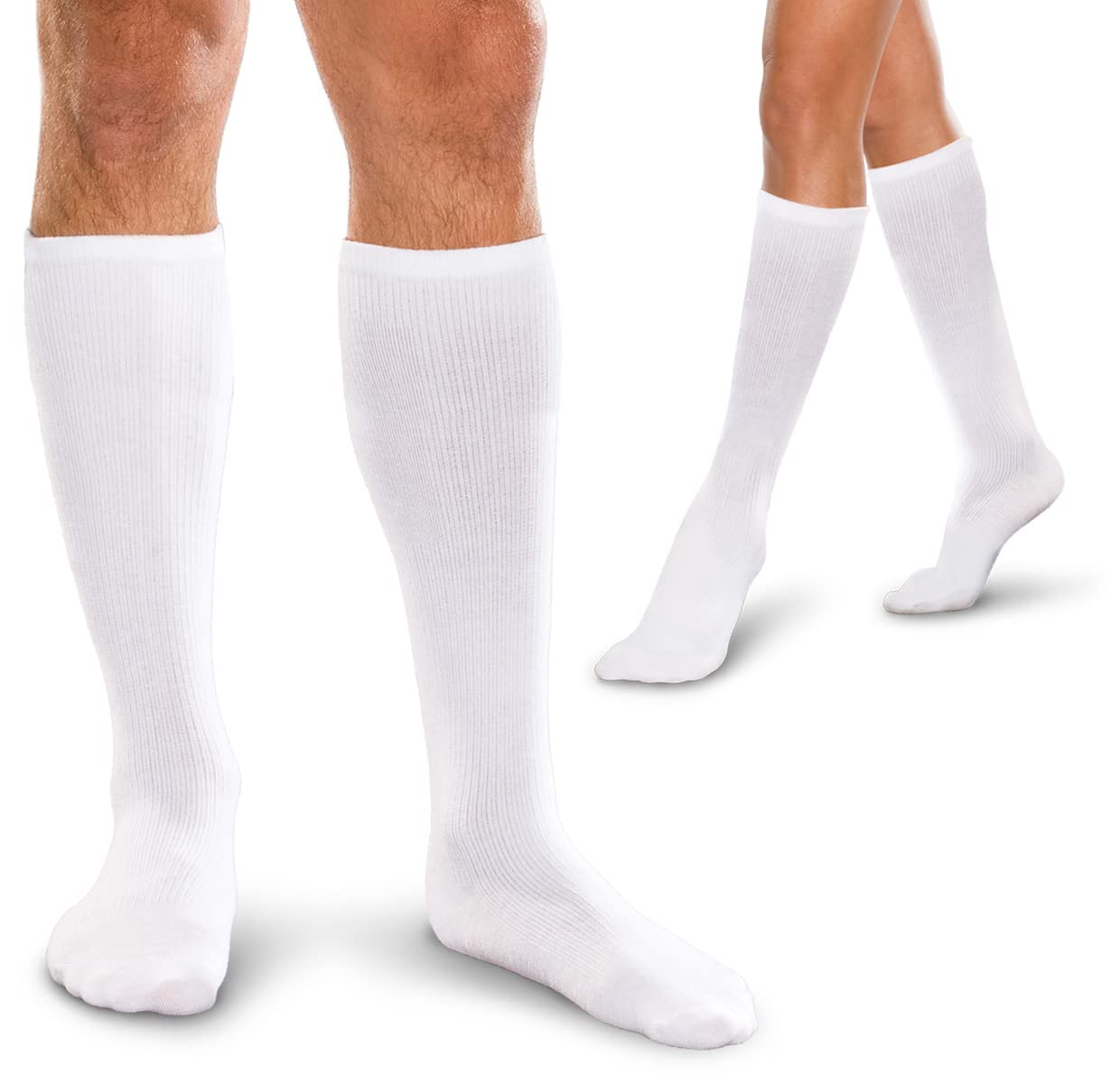 医療用弾性ストッキング 15-20mmHg コアスパン ハイソックスタイプ 男女兼用 セラファーム