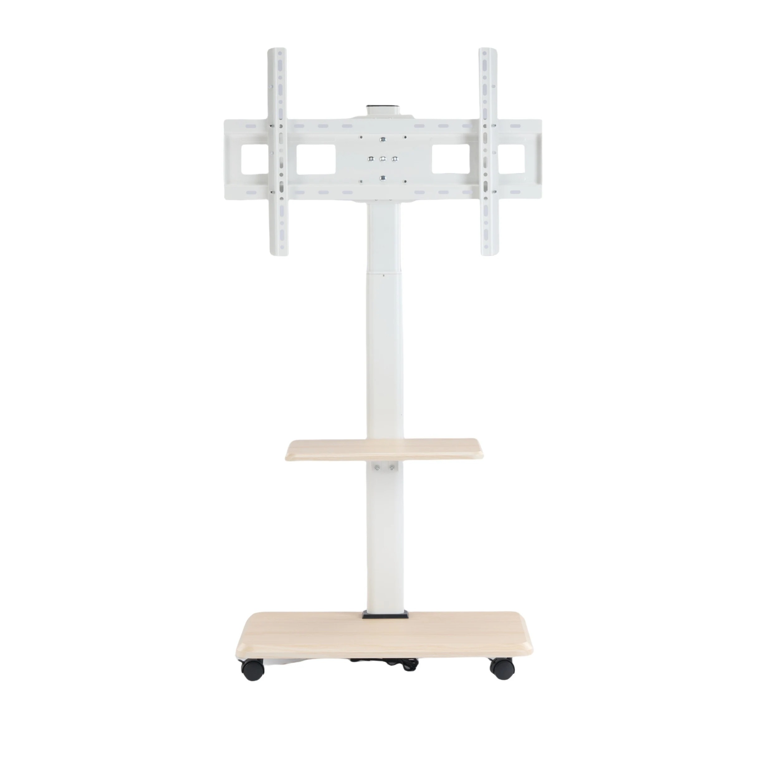【安心保証】テレビスタンド キャスター付き 壁寄せ ロータイプ 耐震 テレビ台 WALL 単品 棚板 セット テレビ 対応 首振り 角度 調整 壁掛け風 おしゃれ シンプル 白 木目 回転 移動式 T