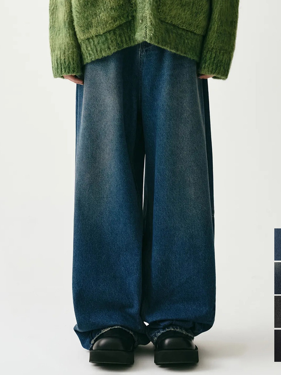 アヴァンドレスダートテーパードパンツ 4COL