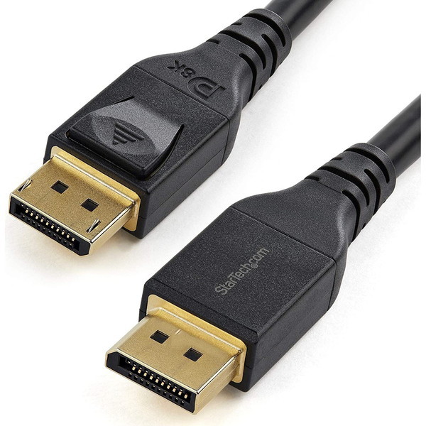 DP14MM4M ブラック DisplayPort 1.4 ケーブル-4m/VESA認定/8K(60Hz)/HBR3/HDR/ラッチ付きコネクタ/ライフタイム保証