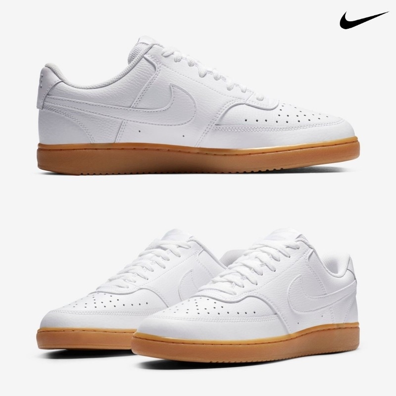 [NIKE] ナイキ スニーカー コート ビジョン LOW シューズ / WHITE